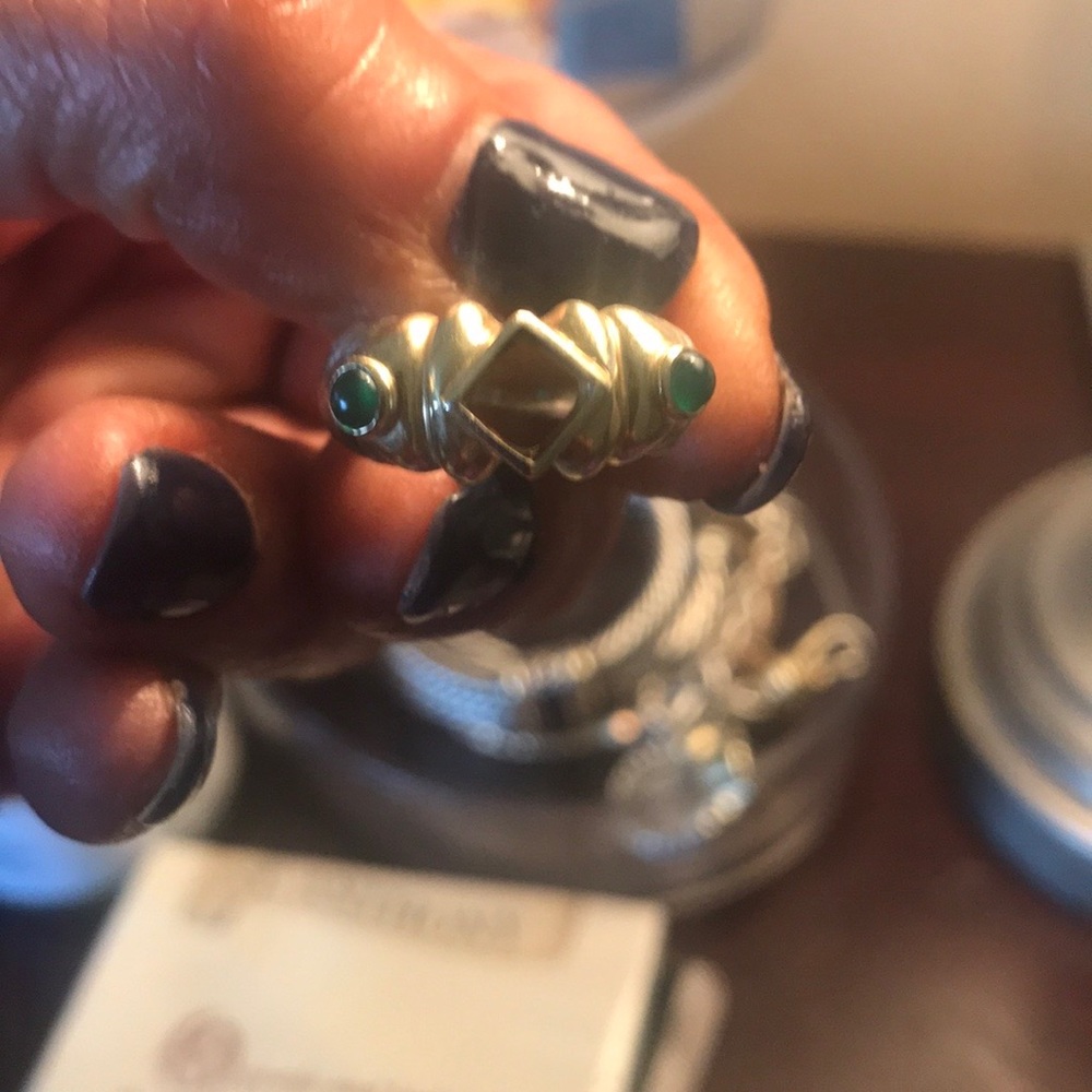 David Yurman ring missing stone
